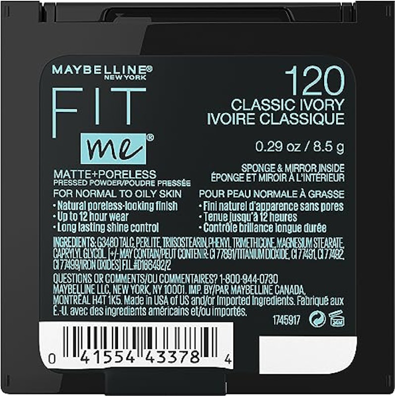Fit Me® Matte + Poreless Powder Foundation Makeup 3