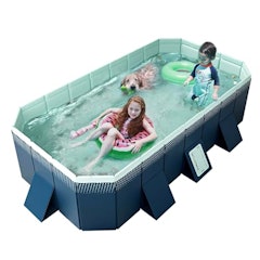 Foldable Non-Inflatable Outdoor Swimming Pool