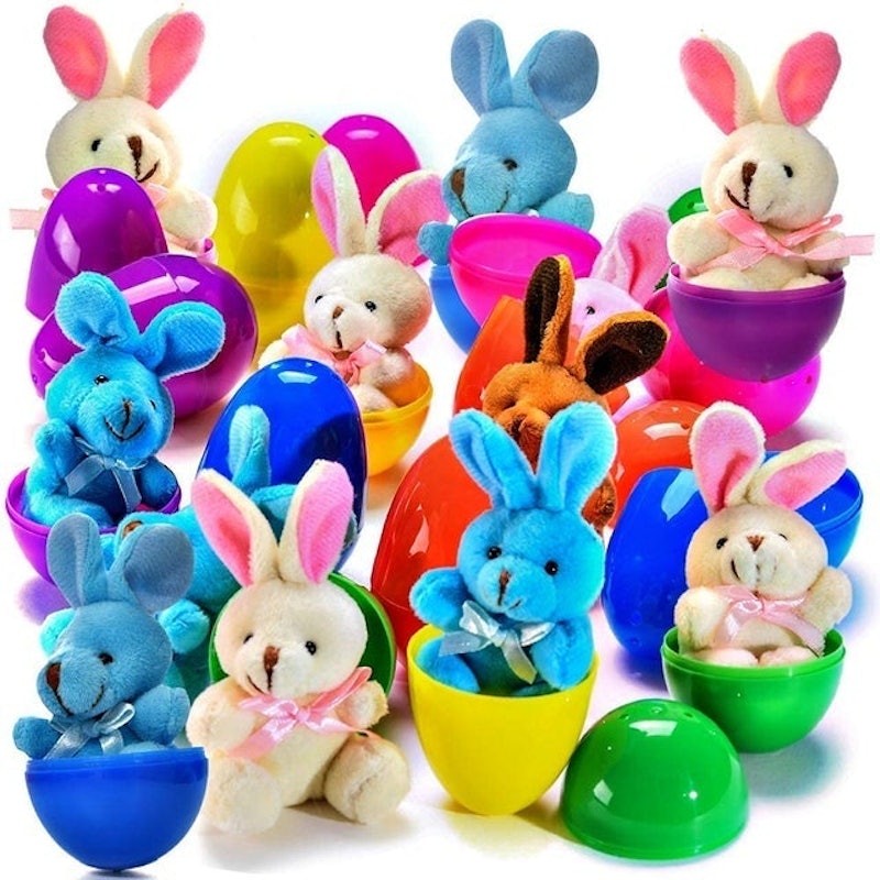 Plush Bunny Filled Easter Eggs 1