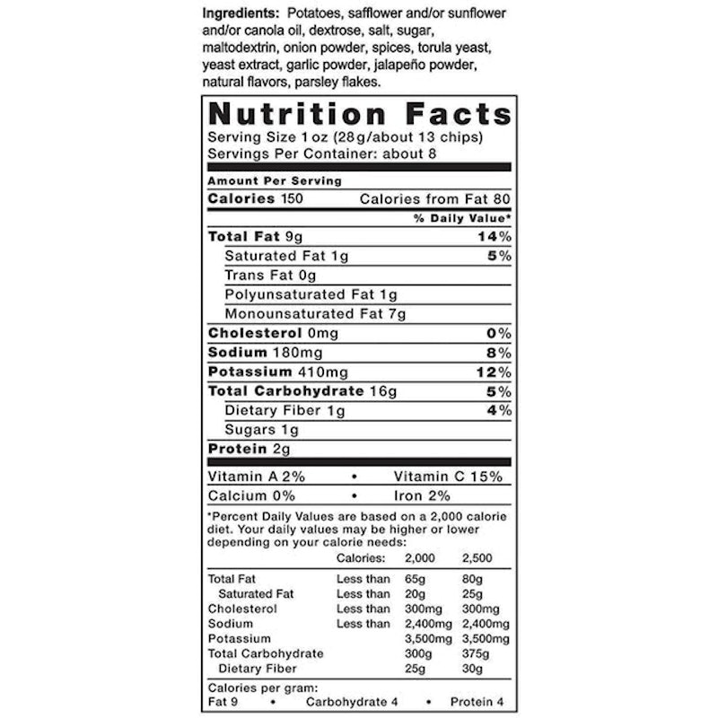 Potato Chips Jalapeno 2