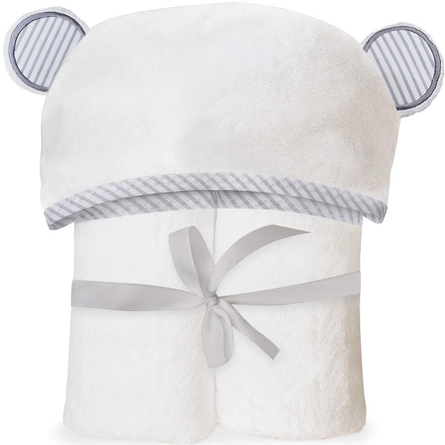 Ultra Soft Bamboo Hooded Baby Towel  1