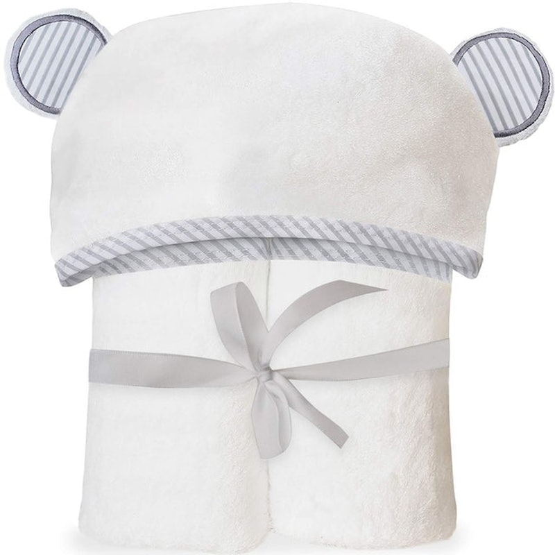 Ultra Soft Bamboo Hooded Baby Towel 1