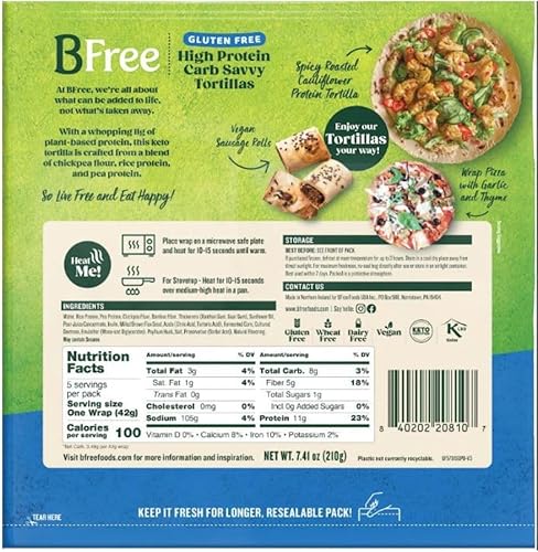 High Protein Carb Savvy Tortillas 2