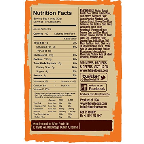 Gluten-Free Sweet Potato Wrap Tortillas 2