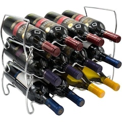 3-Tier Stackable Wine Rack