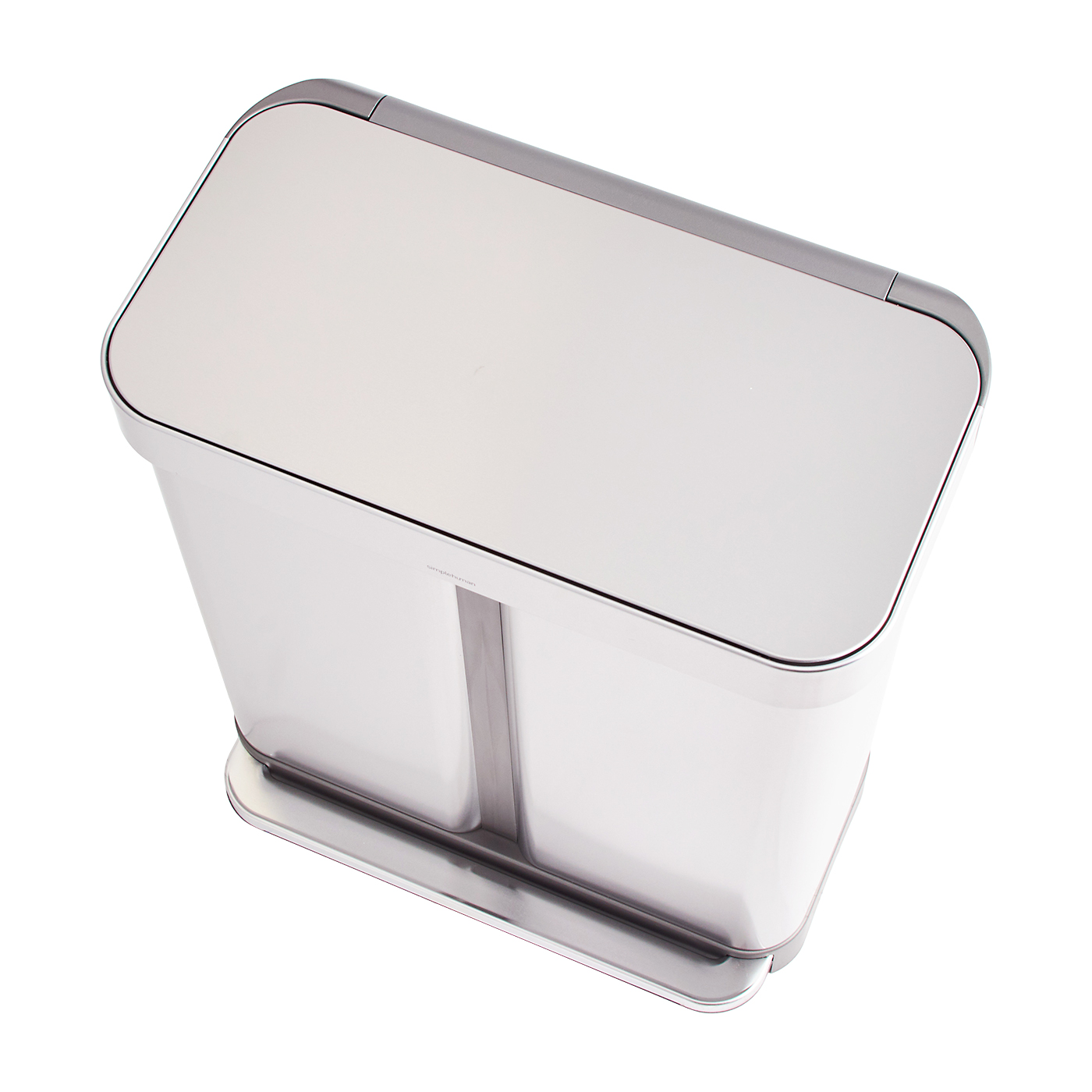 Dual Compartment Rectangular Step Can 4