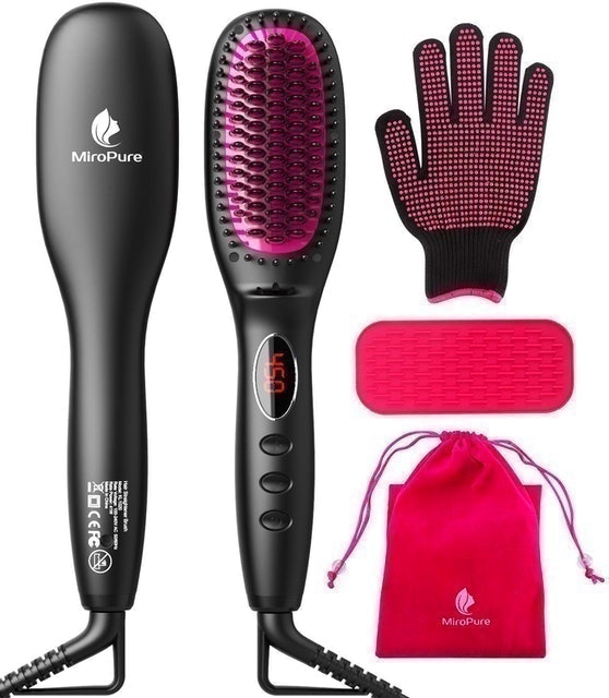 Best ionic shop hair straightener brush