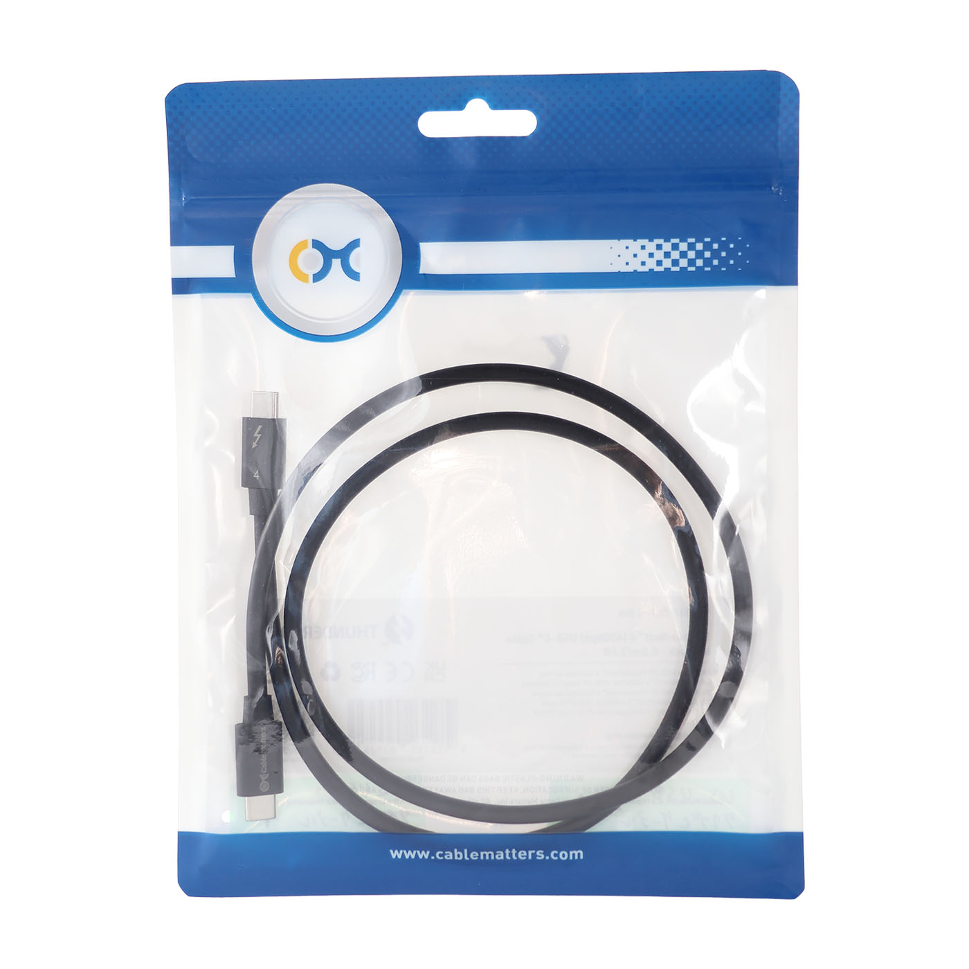 Intel Certified 40Gbps Thunderbolt 4 Cable 3