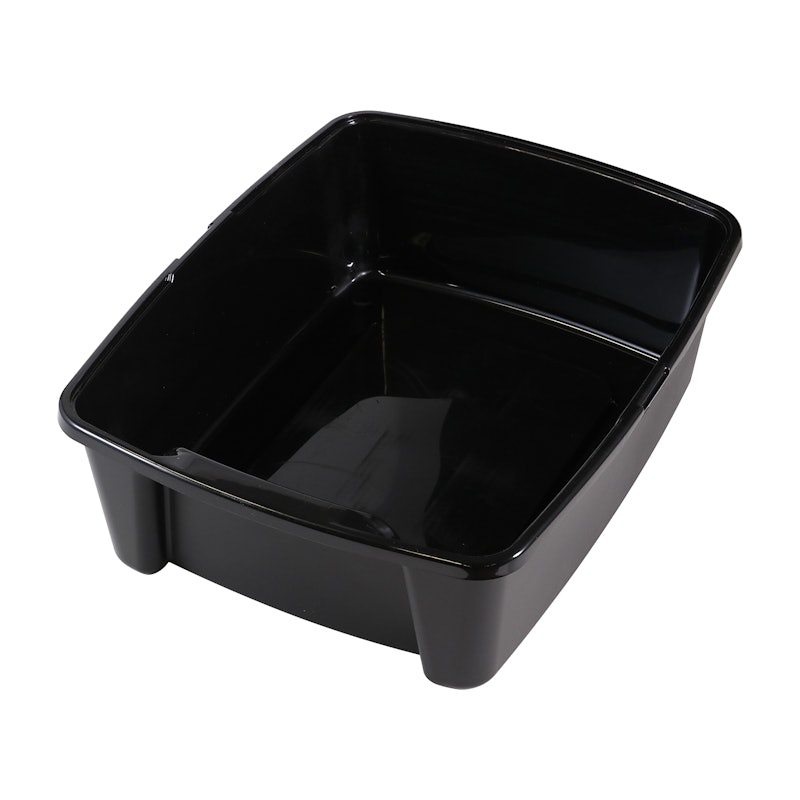 Open Top Litter Box with Shield and Scoop 4