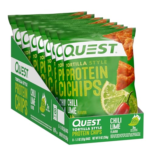 Chili Lime Tortilla Style Protein Chips 1