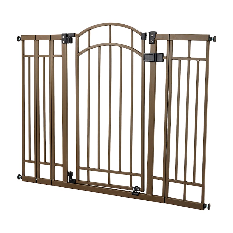 Multi-Use Decorative Extra Tall Walk-Thru Baby Gate 3