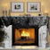 AerWo Black Lace Spiderweb Mantel Cover 1