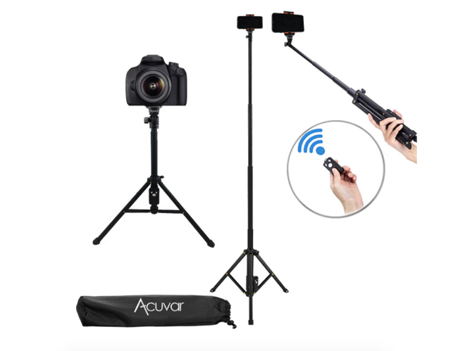  All-in-1 Portable Extendable Selfie Stick 1