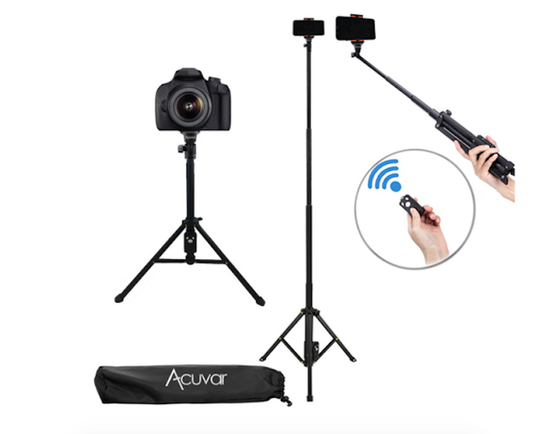 All-in-1 Portable Extendable Selfie Stick 1
