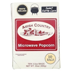 Microwave Popcorn Sweet Kettle White Hulless