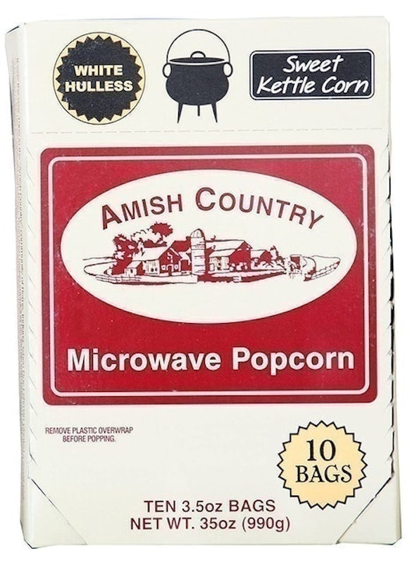 Microwave Popcorn Sweet Kettle White Hulless 1