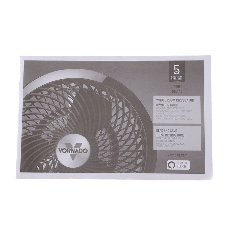 Large Air Circulator with Alexa 4