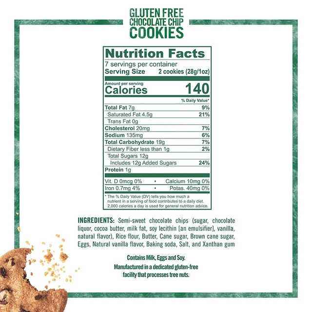 Gluten Free Chocolate Chip Cookies 2