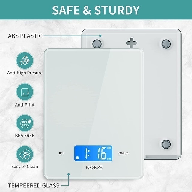 USB Rechargeable Kitchen Scale 2