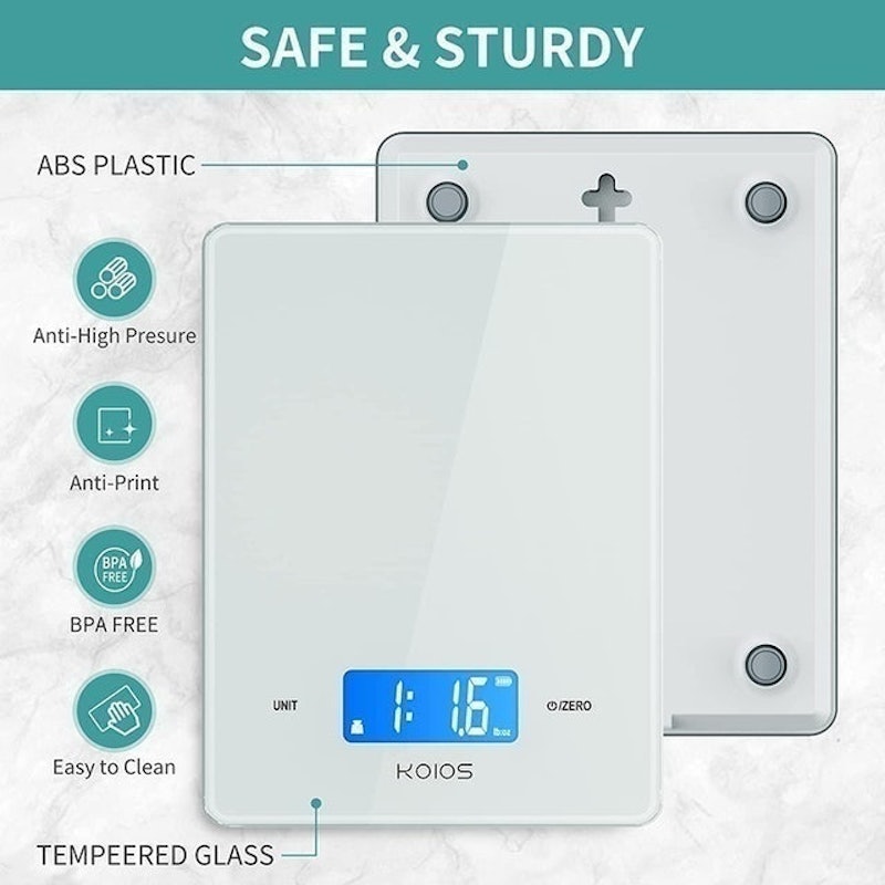 USB Rechargeable Kitchen Scale 2