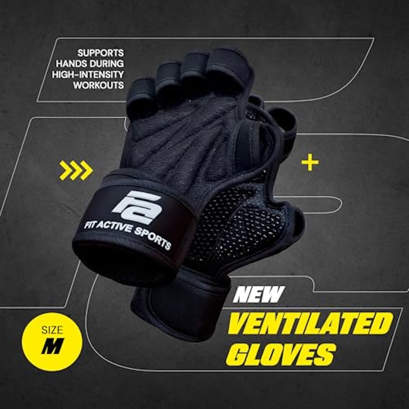 New Ventilated Weight Lifting Workout Gloves 2