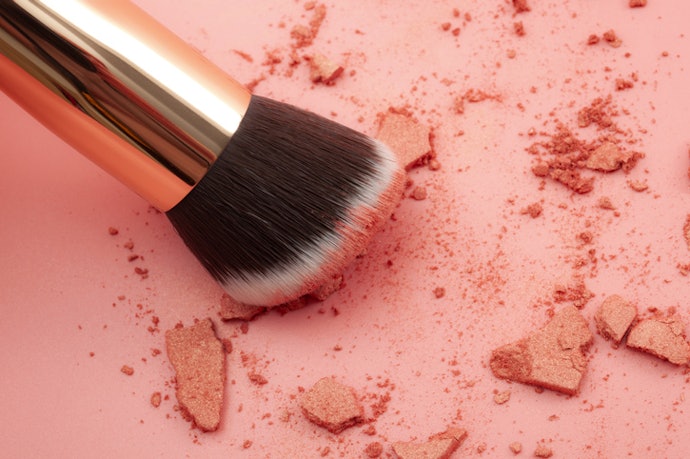 Choose a Flat Angled Kabuki Brush for an Even Application