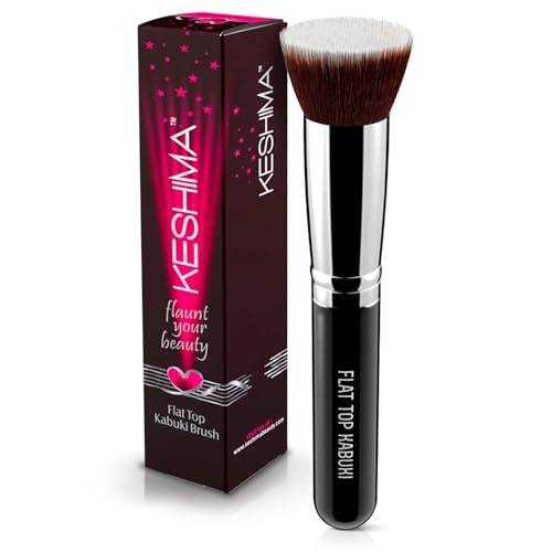 Choose a Flat Top Brush for Applying Liquid or Cream Foundation