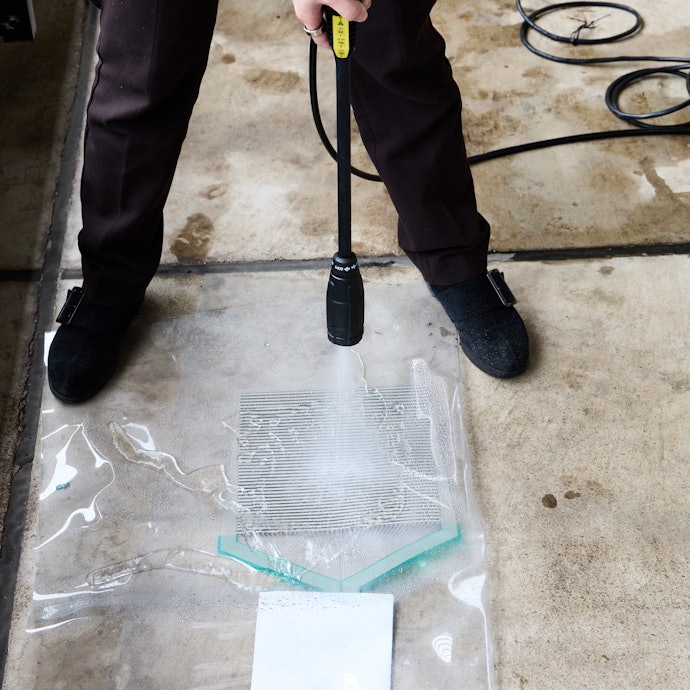 Cleaning Power for Sidewalks