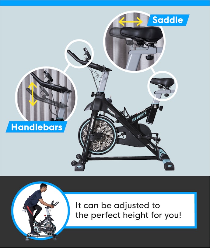 For A Perfect Fit, Look for More Adjustment Levels for Saddle and Handlebar Height