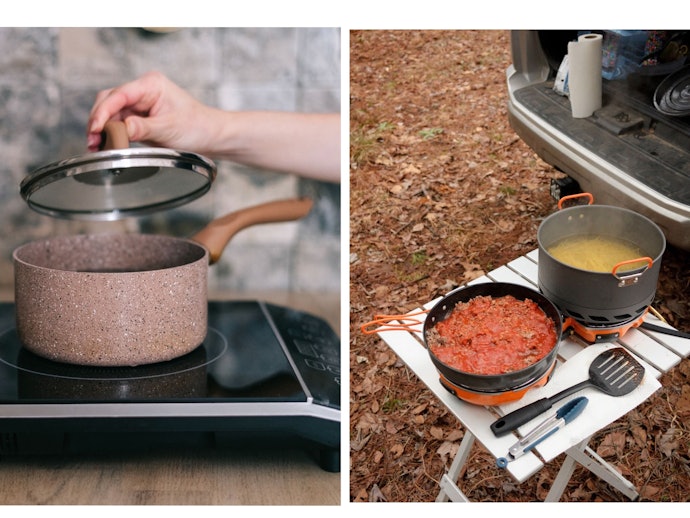 Conveniently Cook Anywhere: At Home, In a Camper Van, or Outdoors