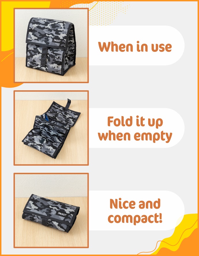 Save Space With a Lunch Box You Can Fold up When Empty