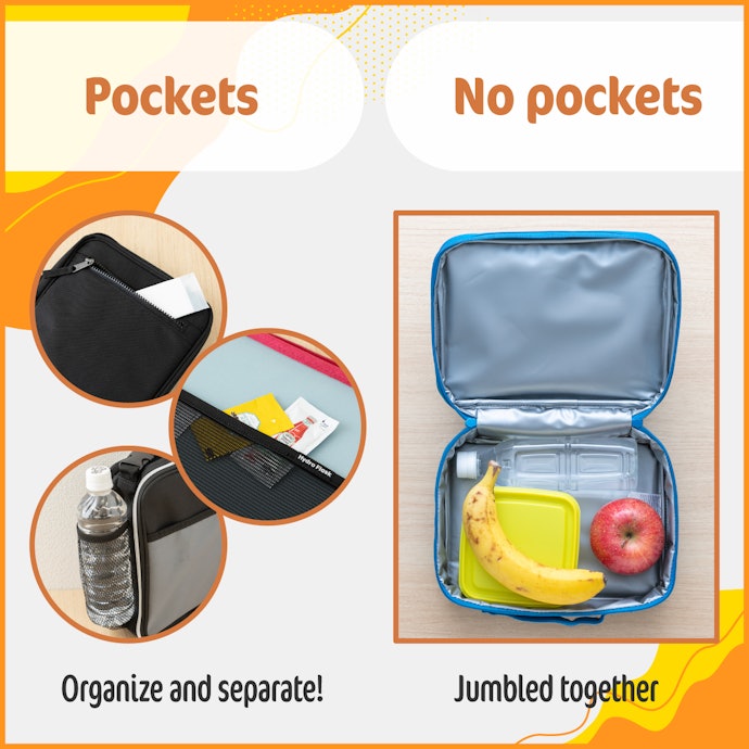 Choose Something With Inner or Outer Pockets for Cutlery and Seasonings