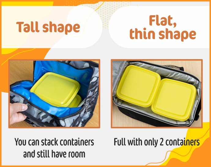 Vertical Lunch Boxes Let You Stack to Hold the Most Food