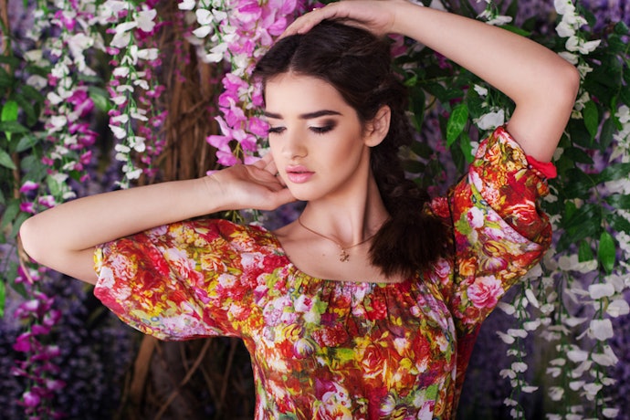 For a Unique Look, Choose Floral Dresses With Sleeve Styles Like Puff, Bell, or Ruffled