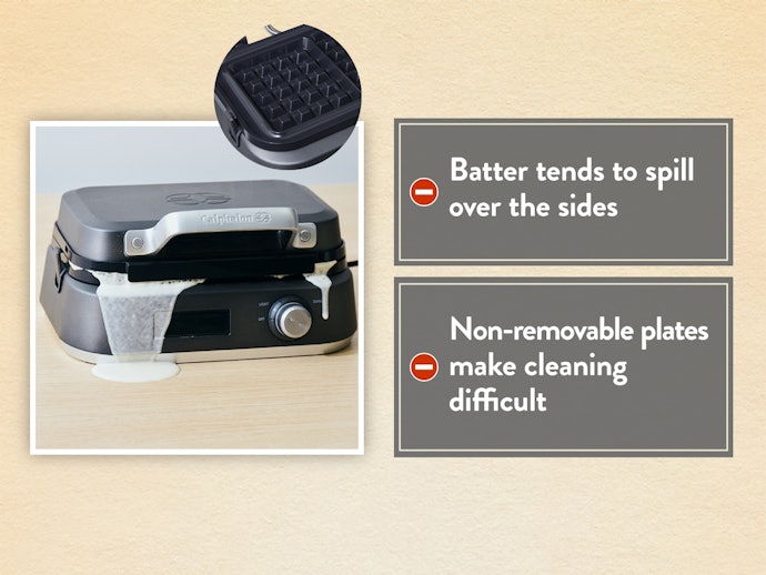 However, It Can Overflow With Batter, So It’s Not so Easy to Maintain