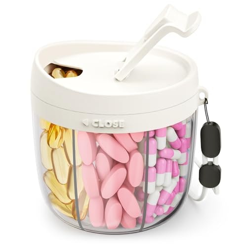 For Multiple Destinations, Waterproof and Hard Plastic Pill Cases Ensure Durability on Long Trips