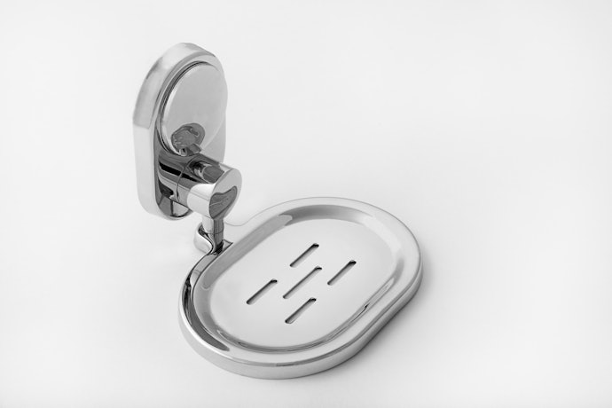 Mounted Soap Dishes Save Space