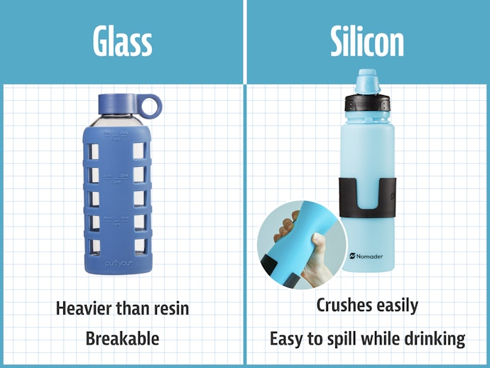 Glass Is Heavy and Silicone Is Hard to Drink From