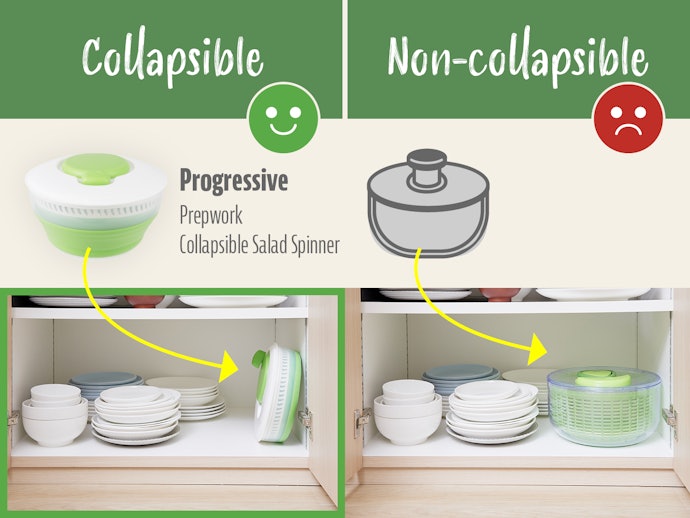 Most Salad Spinners Are Big and Bulky