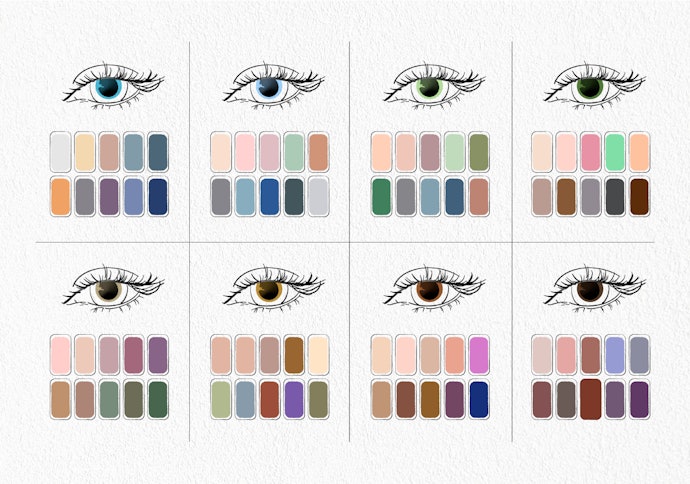 Enhance Your Eyes With Colors That Complement Your Iris