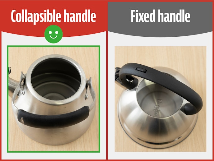 Kettles With Folding Handles Are Easier to Fill