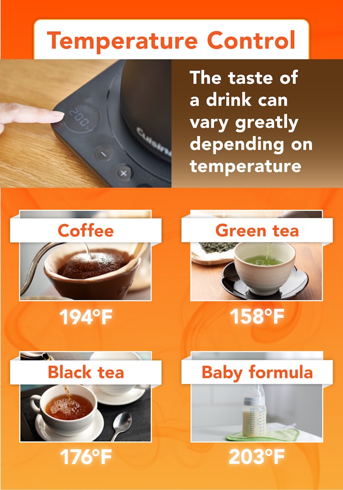 An Adjustable Temperature Can Make Better-Tasting Drinks
