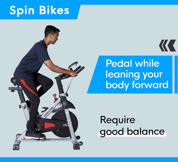 Spin Bike Type: Ideal for Those with an Exercise Routine Seeking Intense Workouts