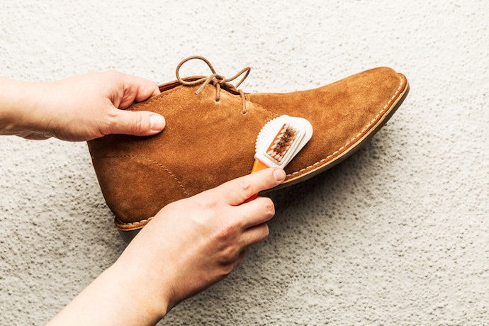 If You Are Cleaning Delicate Suede or Nubuck Shoes, Choose a Suede Brush