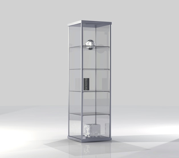 If You Want a Classic Look for Large Collections, Choose a Cabinet-Style Display Case
