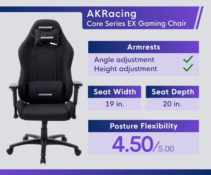 The AKRacing Chair Is Adjustable and Has Lots of Room