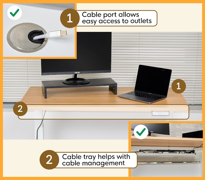 Cables Do Not Get Tangled and Easy to Clean