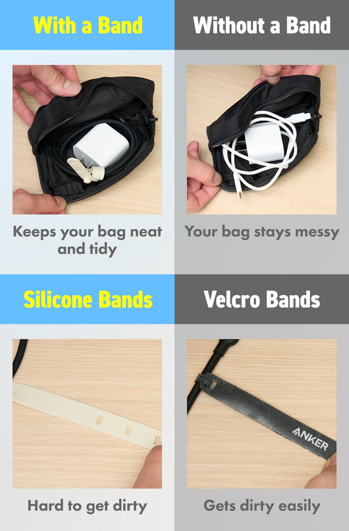 If You Travel Often, Look For Cables with Silicone Bands