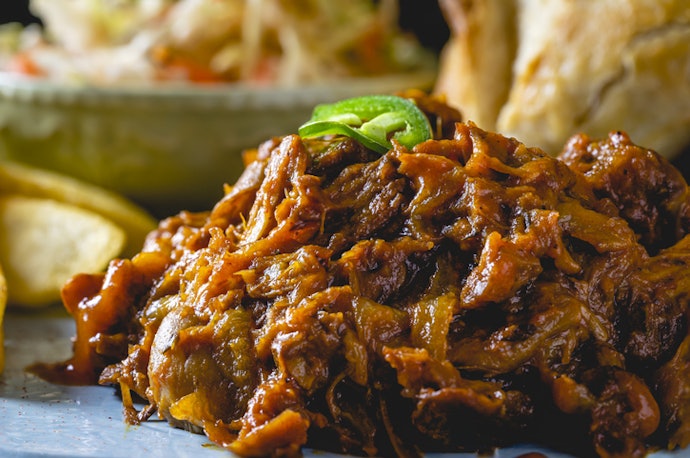 For a Fibrous Texture That Resembles Shredded Chicken, Opt for Jackfruit