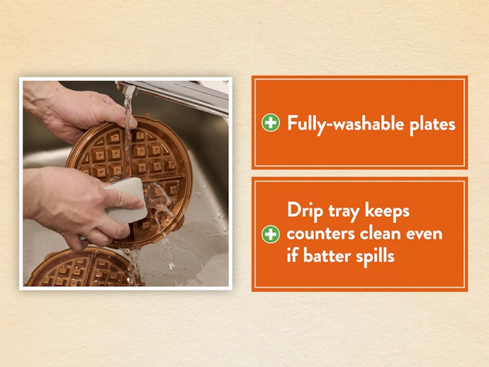 You Can Remove the Plate, so It’s Easy to Wash and Maintain!
